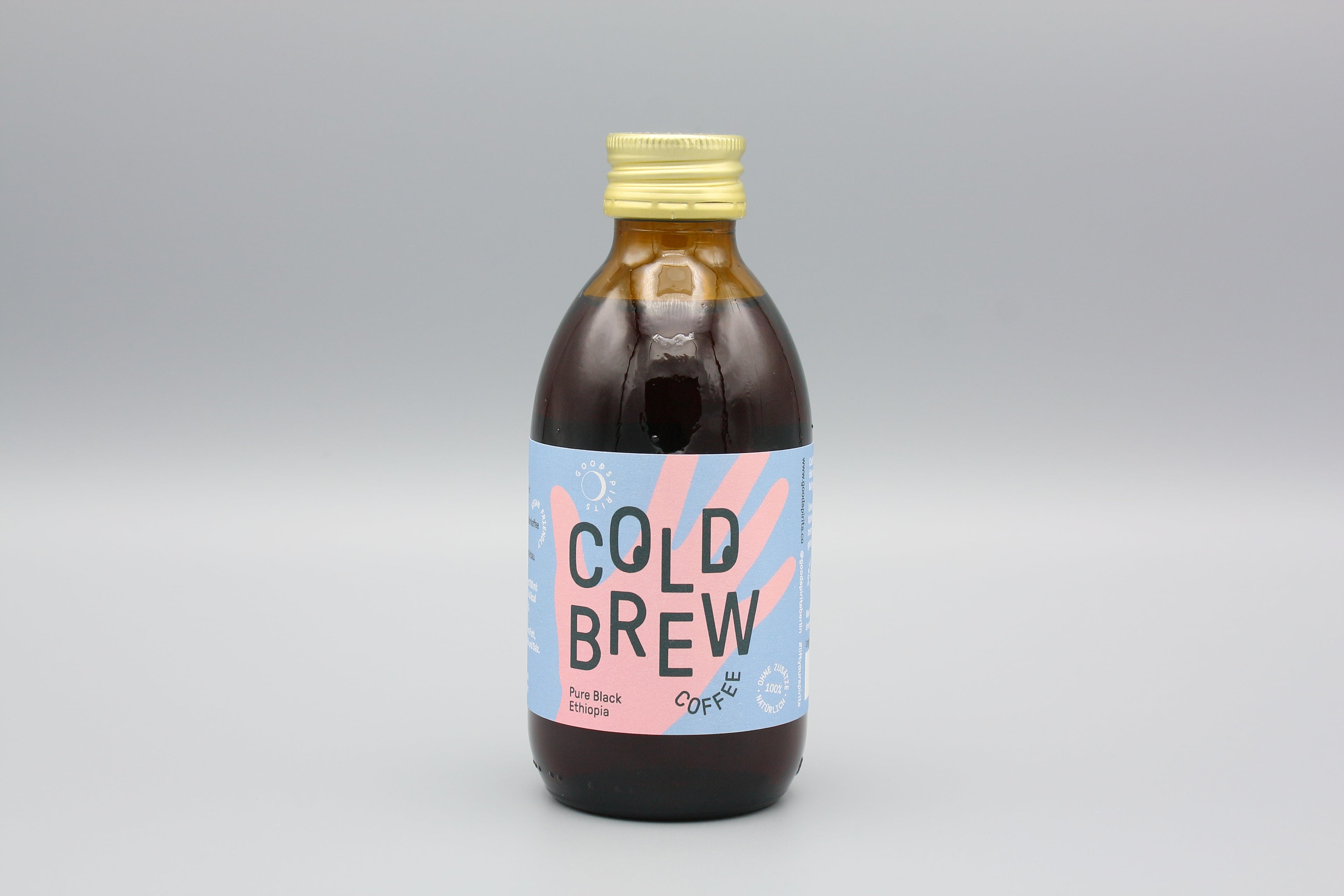 Pure Black Ethiopia Bio 200 ml Glasflasche